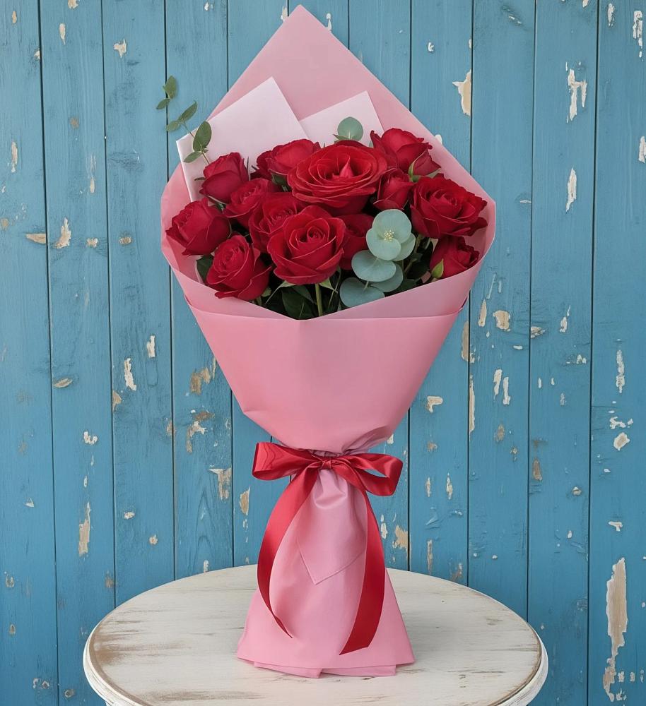 Букет цветов из: Розы в Репьевке