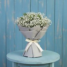 Букет цветов из:  Гипсофила #REPLACE_PRED# Репьевке