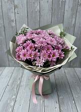 Букет цветов из:  Хризантемы в Репьевке
