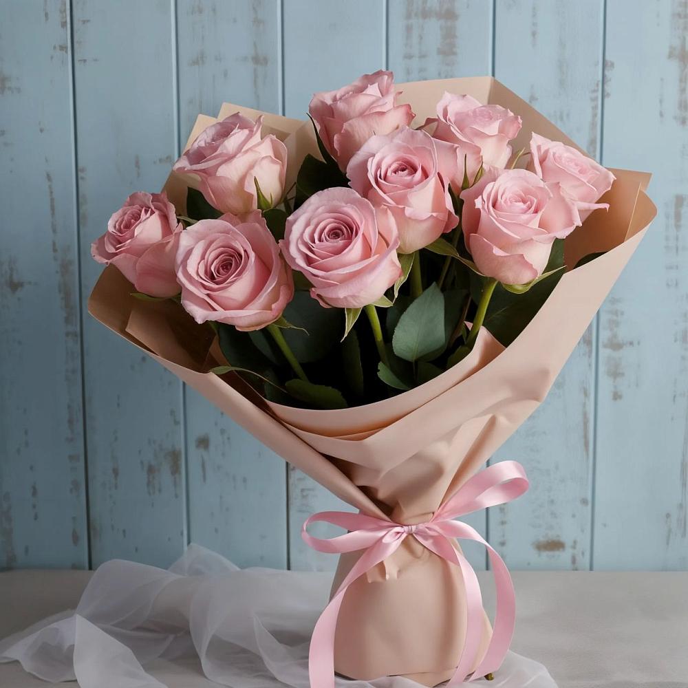 Букет цветов из: Розы в Репьевке