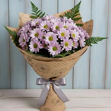 Букет цветов из:  Хризантемы в Репьевке