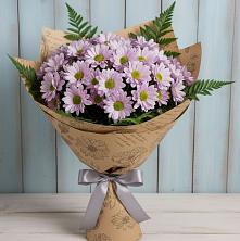 Букет цветов из:  Хризантемы в Репьевке