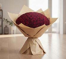 Букет 101 Красная роза в Репьевке