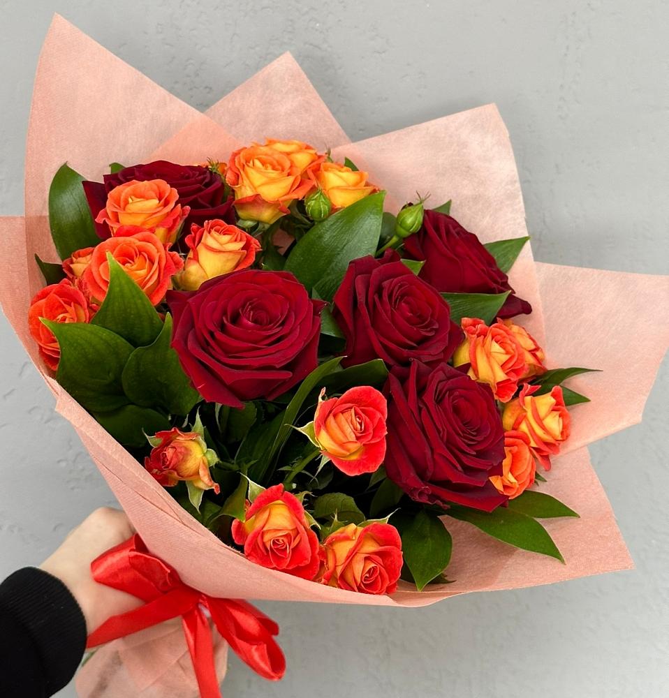 Букет Любовь и восторг в Репьевке