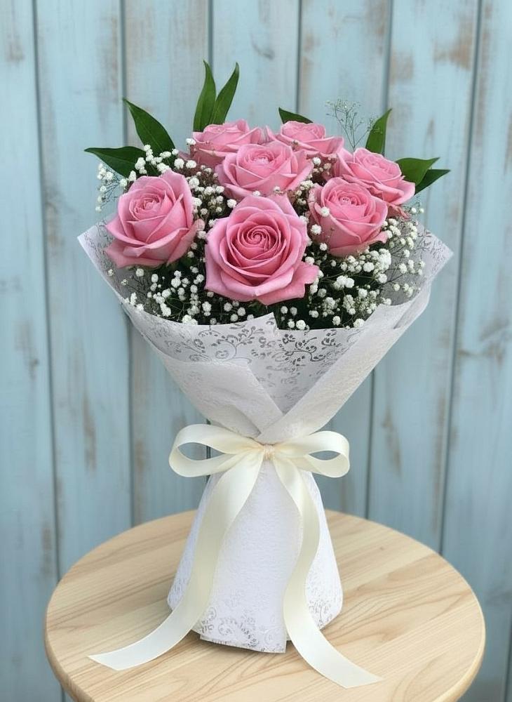 Букет цветов из: Розы в Репьевке