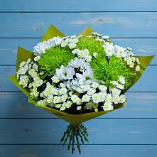 Букет цветов из:  Хризантемы в Репьевке