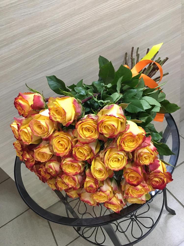 Букет Желтые розы в Репьевке