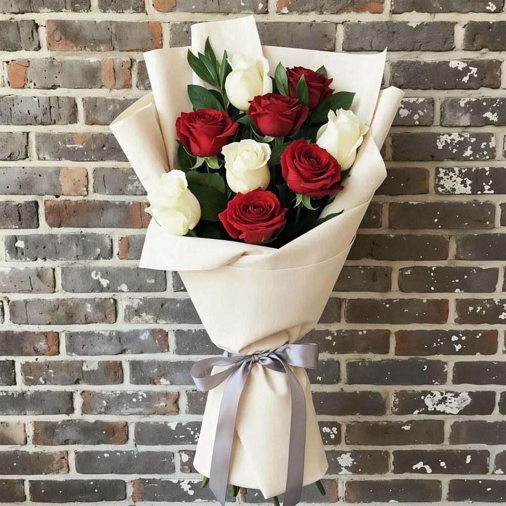 Букет цветов из: Розы в Репьевке