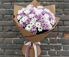 Букет цветов из:  Хризантемы в Репьевке