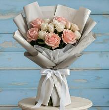 Букет цветов из:  Розы в Репьевке