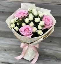 Букет цветов из:  Розы в Репьевке