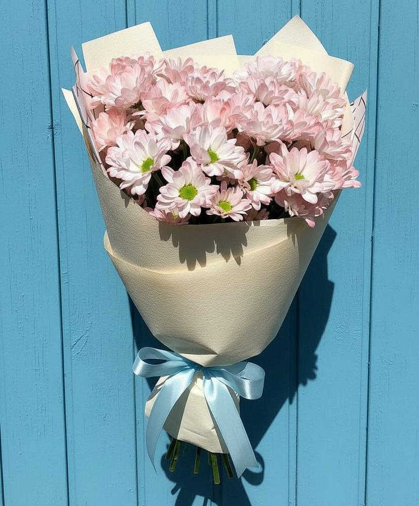 Букет цветов из: Хризантемы в Репьевке