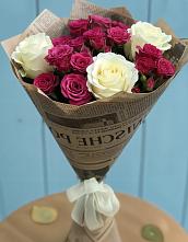 Букет цветов из:  Розы в Репьевке