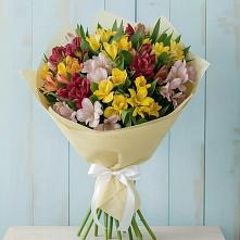 Букет цветов из:  Альстромерии в Репьевке