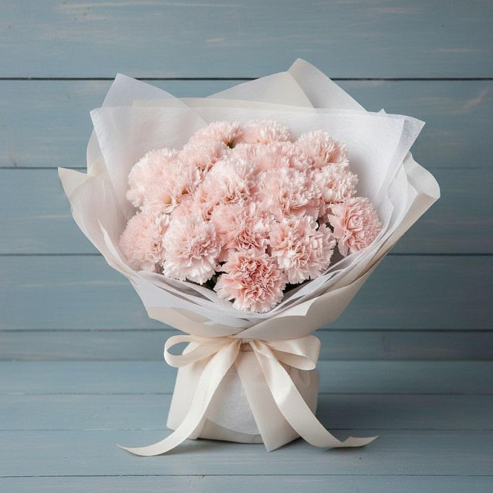 Букет цветов из: Гвоздики в Репьевке