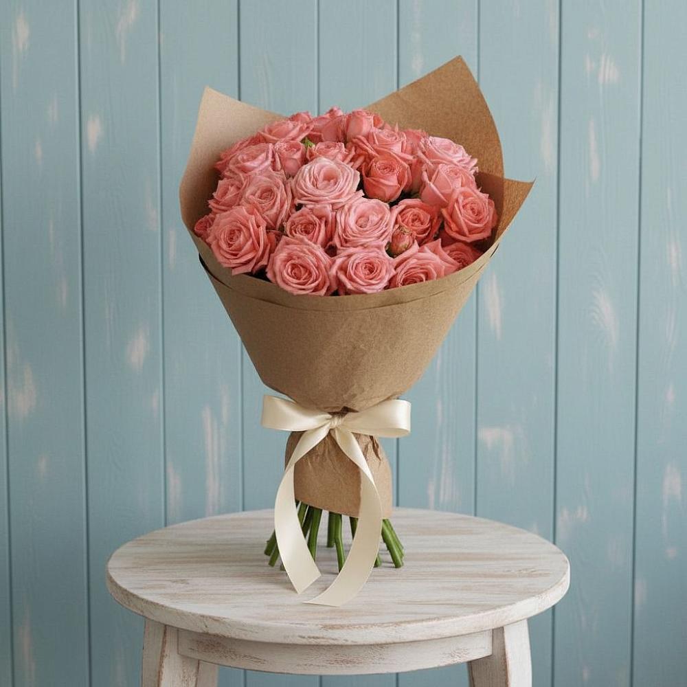 Букет цветов из: Розы в Репьевке