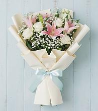 Букет цветов из:  Лилии в Репьевке