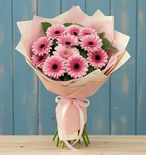 Букет цветов из:  Герберы в Репьевке
