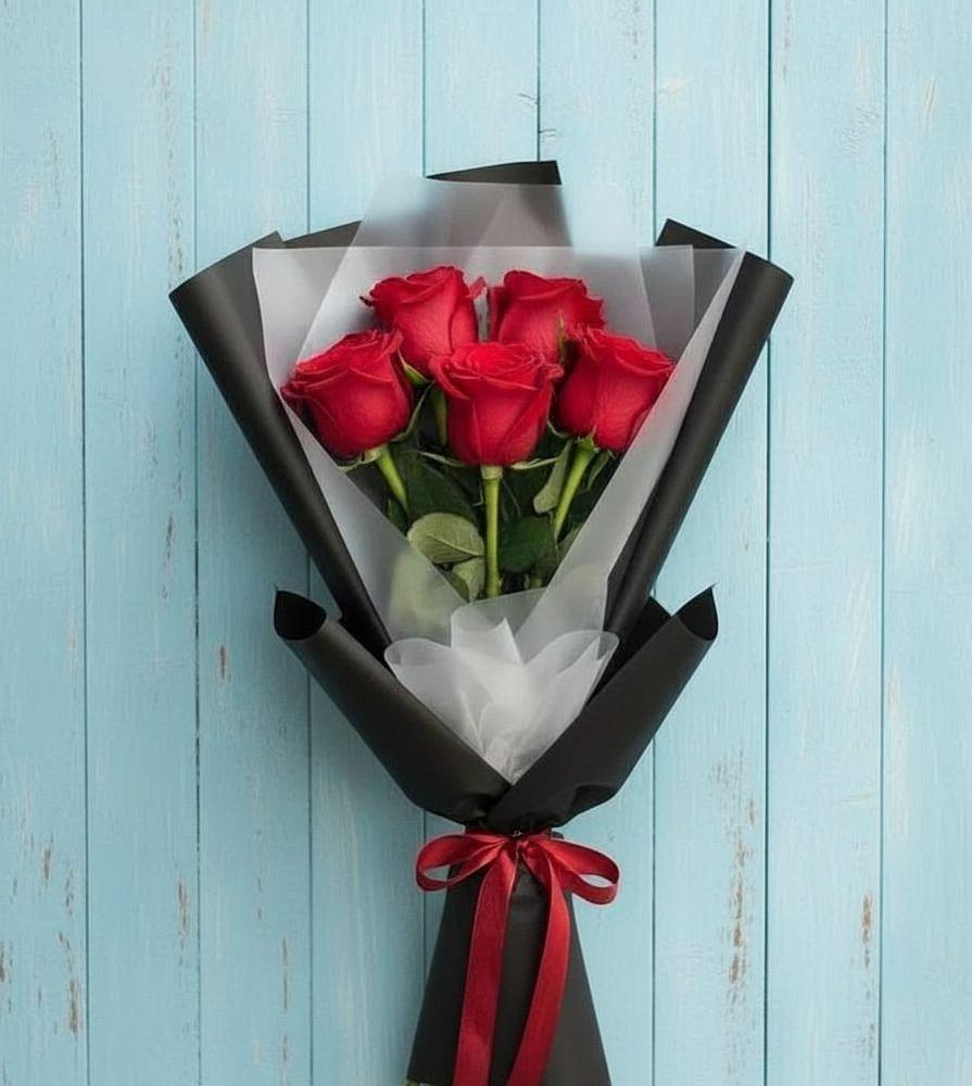 Букет цветов из: Розы в Репьевке