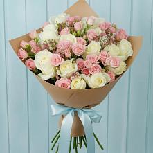 Букет цветов из:  Розы в Репьевке